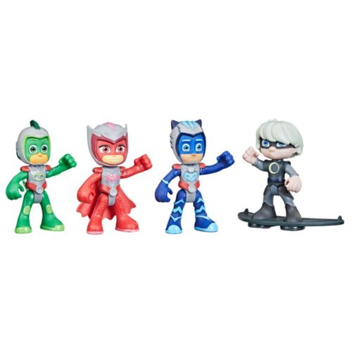 Pack De Héroes Y Villanos Pj Masks Misión Alto Vuelo F2647