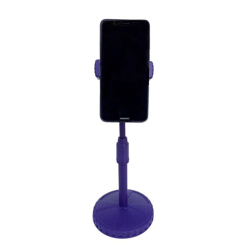 Porta-Celular-de-Mesa-Expandible-Ajustable-Morado