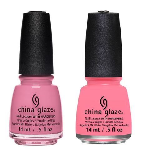 Pack China Glaze Mani Rosados