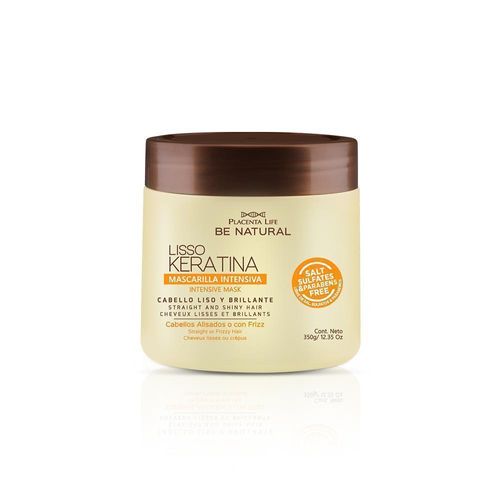 Be Natural Mascarilla Lisso Keratina 350g