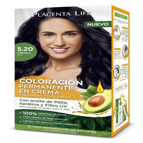 Placenta Life Coloración 5.20 Ciruela Kit