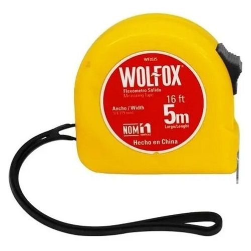 Wincha 5m x 19mm (3/4") colores surtidos WF3525 Wolfox