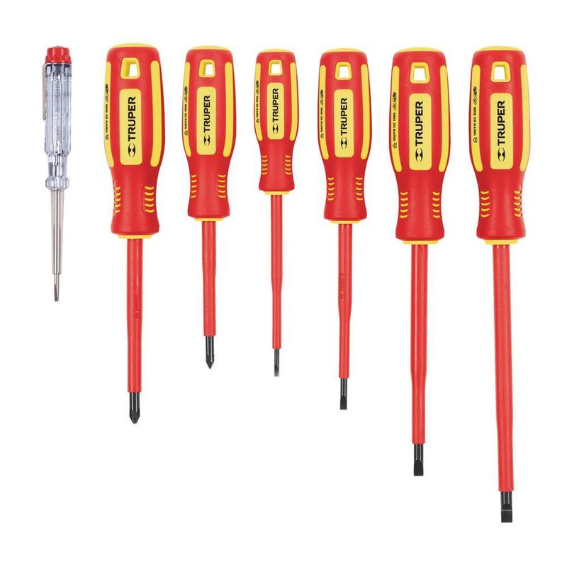 Juego-7-Desarmadores-Dielectricos-1000V-Truper-14196