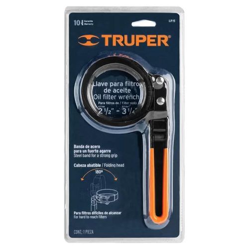 Llave para Filtro Banda Metálica 3.1/4" Truper 14515