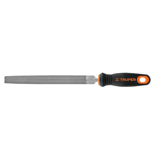 Lima Media Caña 8" Mango Doble Inyección Truper 15318