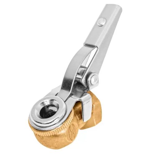 Inflador D/Latón Senc. C/CLIP 1/4" NPT 19026 Truper