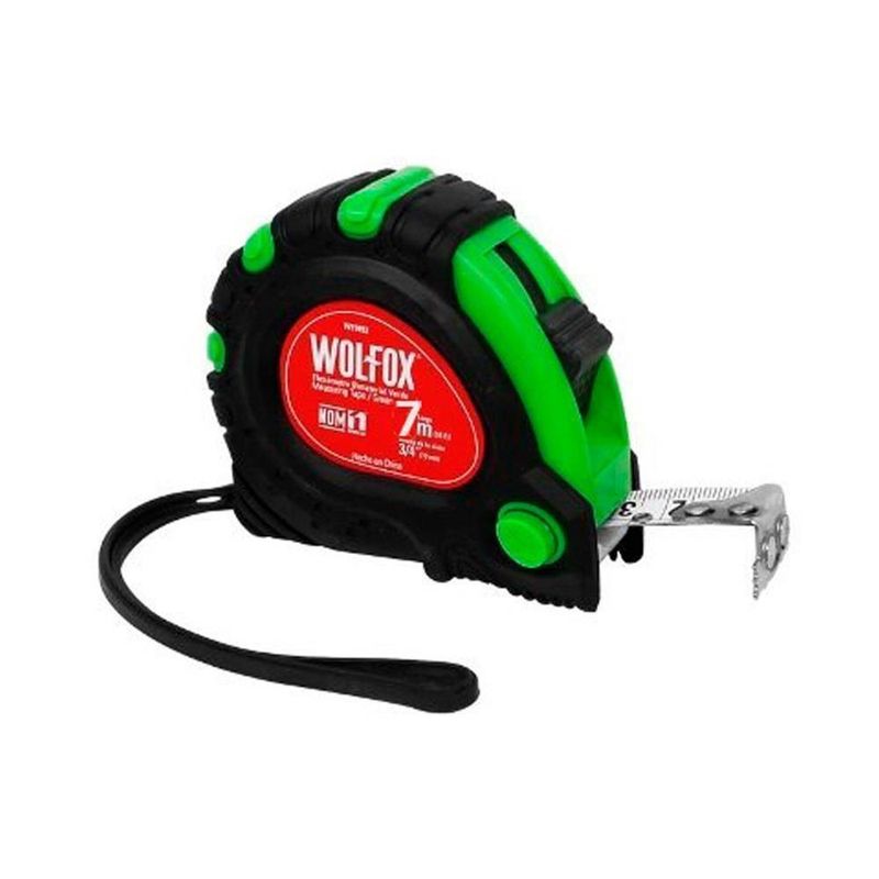 Wincha-Bimaterial-verde-75-m-WF9666-Wolfox