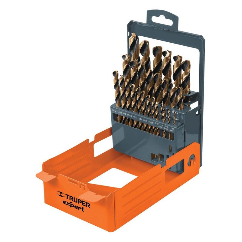 Set-de-29-Brocas-HSS-Split-Point-Truper-50004