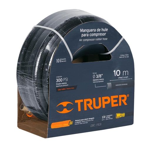 Manguera Armada 3/8" Para Aire 10 m Truper 19016
