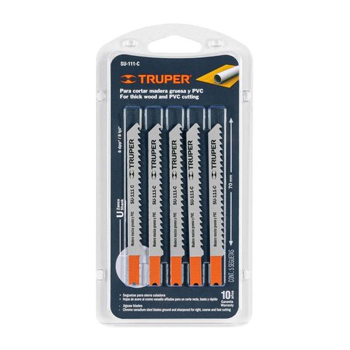 Hoja Para Calar Zanco U Madera 8 DPP Truper 18137