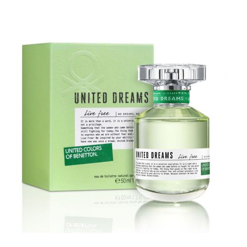Benetton United Dreams Live Free Mujer 50 ML EDT