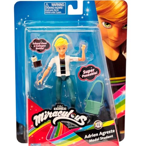 Muñeca Miraculous 12.5 Cm Adrien Agreste 50408