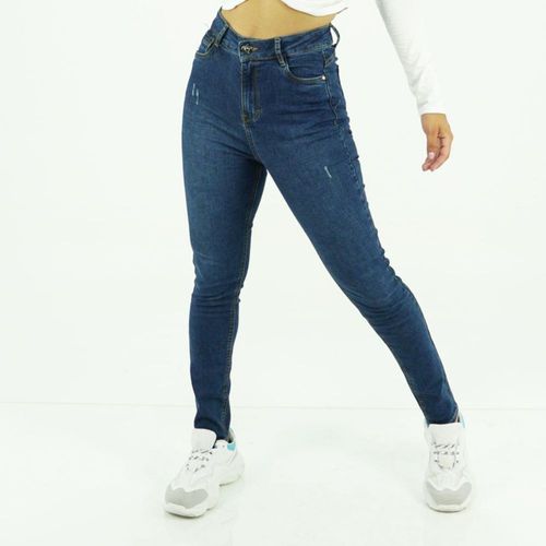 Jean Parada 111 Mujer Basic Lalyzz Azul