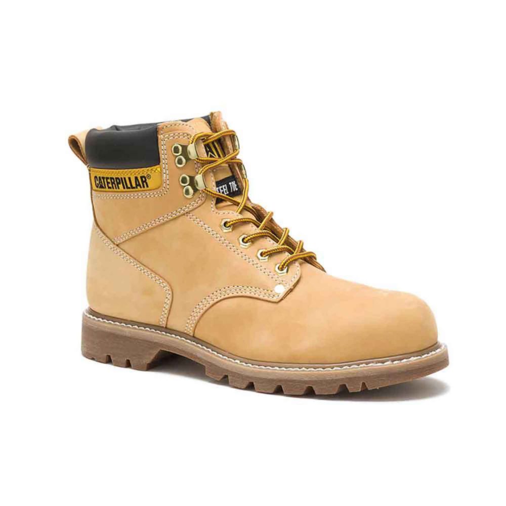Botas Cat Hombre Second Shift St P89162 Marrón Shopstar