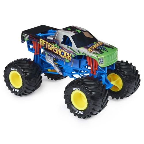 Carro Monster Jam A Escala 1:24 Aftershock