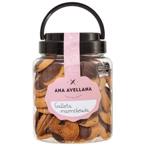 Galletas Marmoleadas ANA AVELLANA Pote 250g