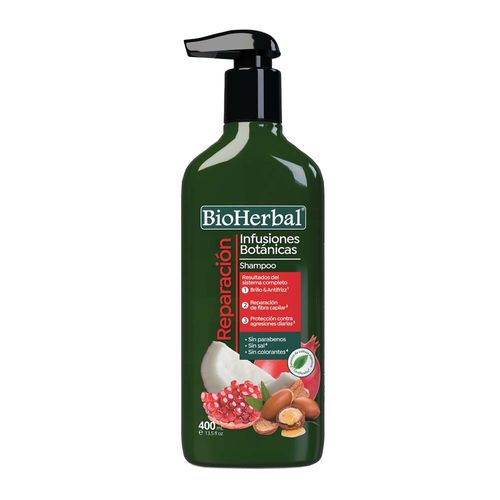 Shampoo BIOHERBAL Reparación Frasco 400ml