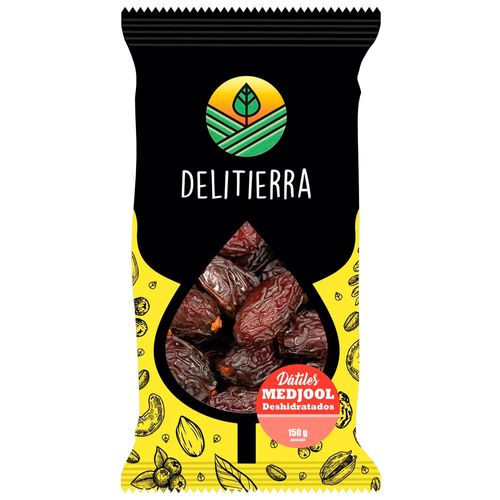 Dátiles Deshidratados Medjool DELITIERRA Bolsa 150g