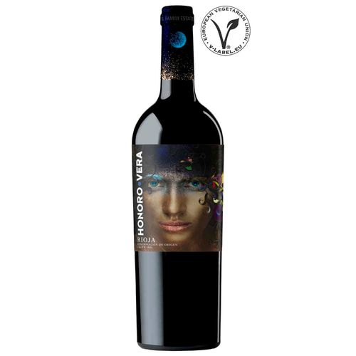 Vino HONORO VERA Tempranillo Botella 750ml