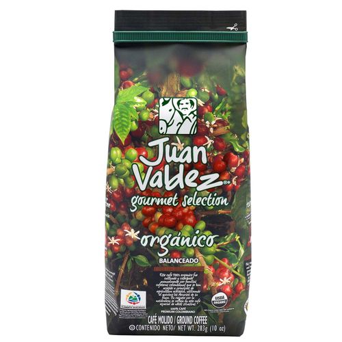 Café Molido JUAN VALDEZ Orgánico Bolsa 250g