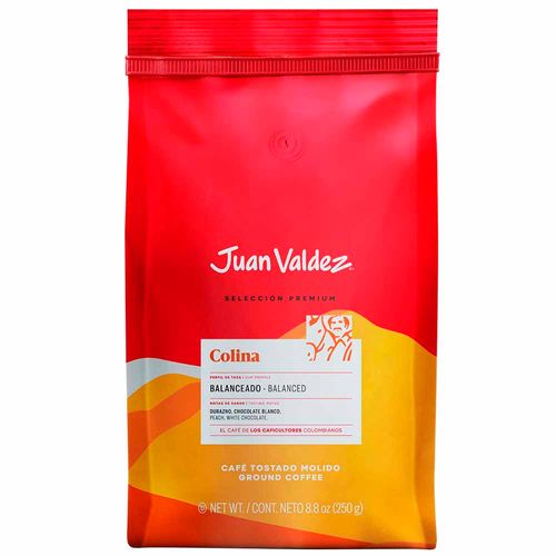 Café Molido JUAN VALDEZ Colina Bolsa 250g