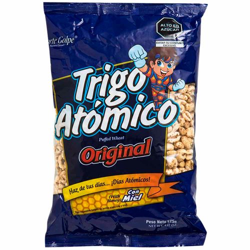 Trigo Atómico Original FORTE GOLPE con Miel Bolsa 125g