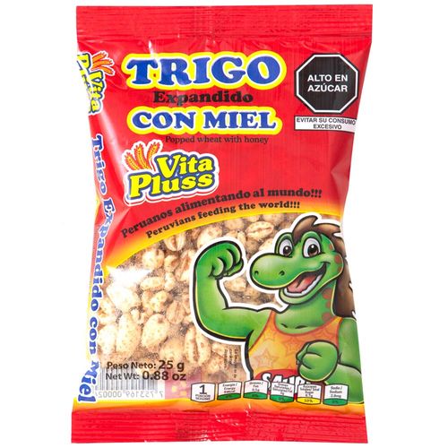 Cereal VITA PLUSS Trigo con Miel Bolsa 25g