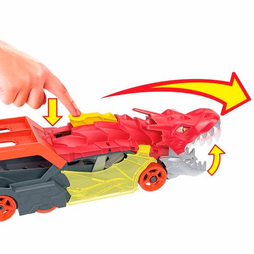 Pista HOT WHEELS Remolque de Dragón GTK42