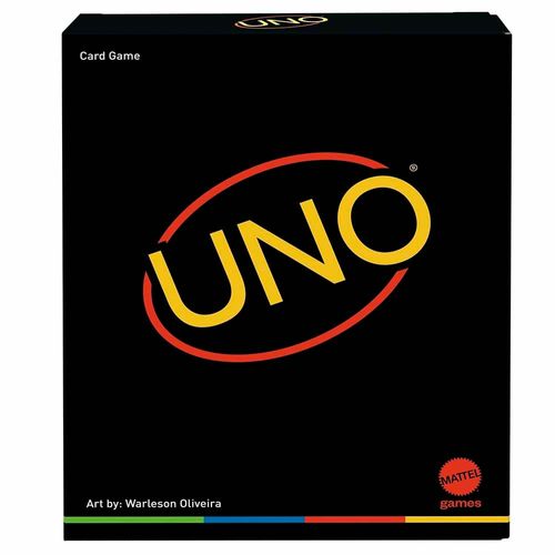 Juego De Mesa MATTEL GAMES Uno Minimalista GYH69 Rojo