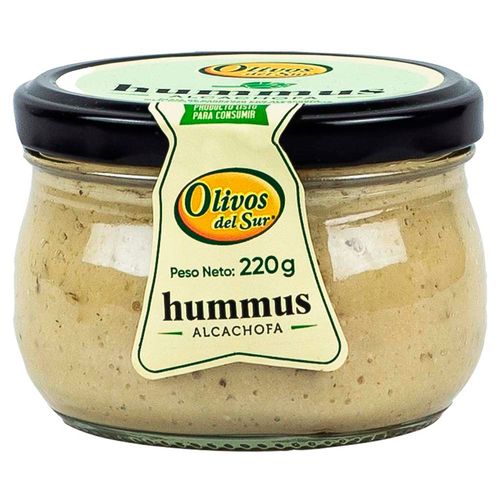 Hummus Alcachofa OLIVOS DEL SUR Frasco 220g