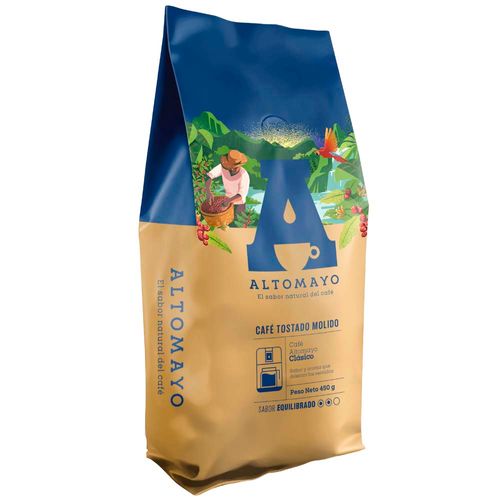 Café Tostado Molido ALTOMAYO Clásico Bolsa 450g