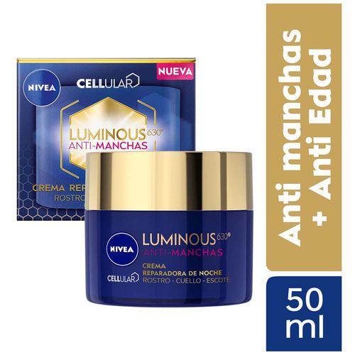 Crema Luminous Anti-Manchas NIVEA Noche Pote 50ml