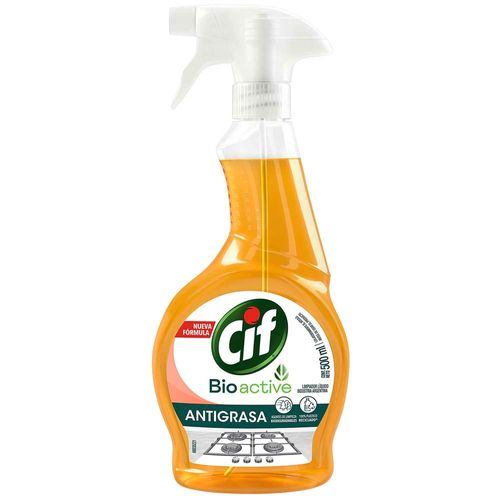 Limpiador Antigrasa CIF Bioactive Botella 500ml