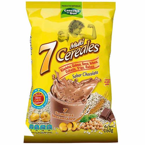 Multicereales  COSECHA DEL SUR 7 Semillas Chocolate Bolsa 160g