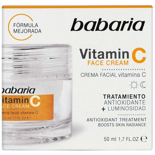 Crema Facial BABARIA Vitamina C Frasco 50ml