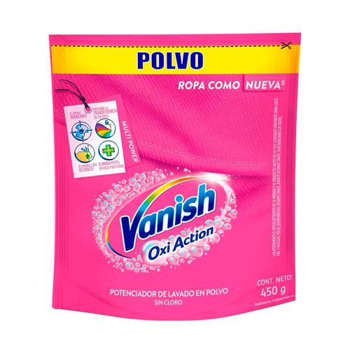 Quitamanchas Líquido VANISH Blanco Total Doypack 450ml