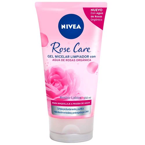 Gel de Limpieza NIVEA Rosas Frasco 150ml