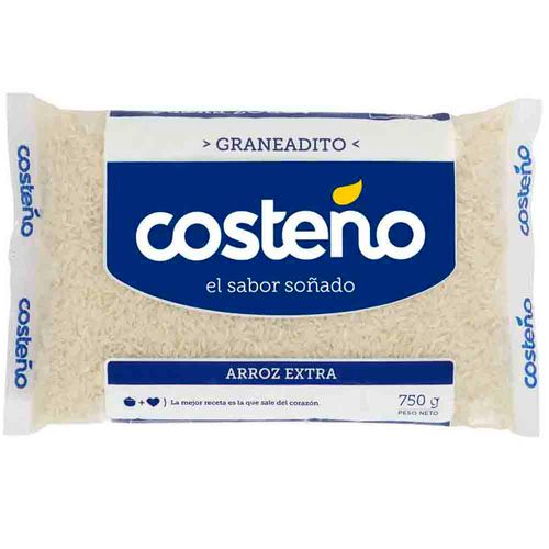 Arroz Extra COSTEÑO Bolsa 750g