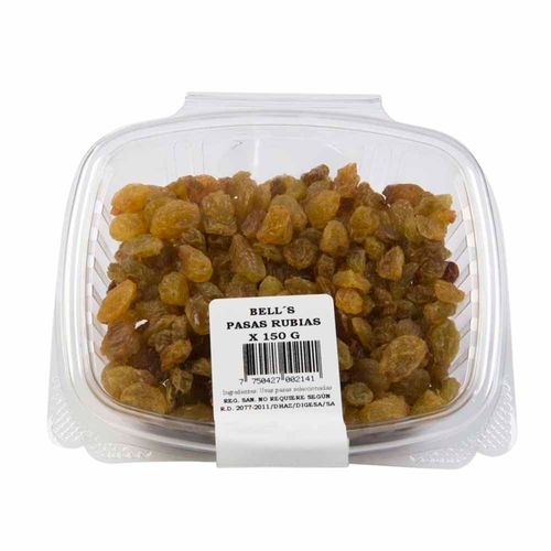Pasas Rubias BELL'S Táper 150g