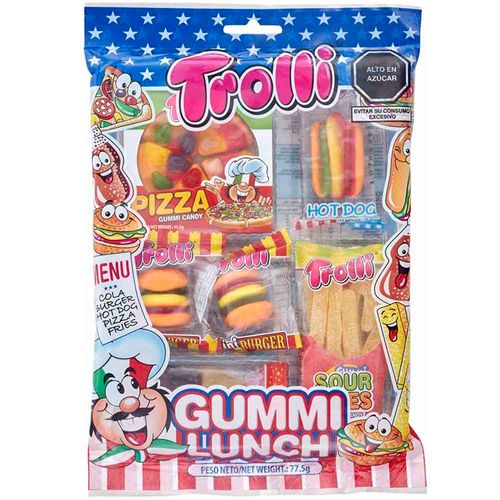 Gomas Dulces TROLLI Lunch Bag Bolsa 77g