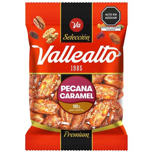 Pecana Caramelizada VALLEALTO Bolsa 100g