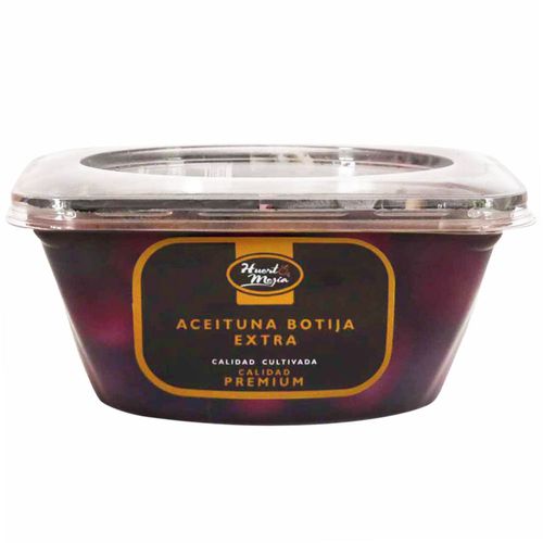 Aceituna Negra HUERTO MEJÍA Táper 250g