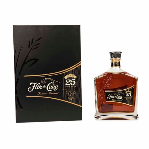 Ron FLOR DE CAÑA 25 Años Botella 750ml