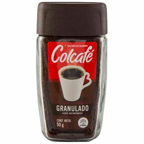 Café ganulado COLCAFÉ Frasco 50g