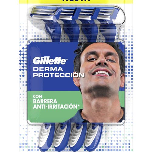 Máquina de Afeitar GILLETTE Velvet Paquete 4un