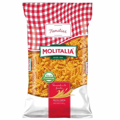 Pasta Tornillo MOLITALIA Bolsa 500g