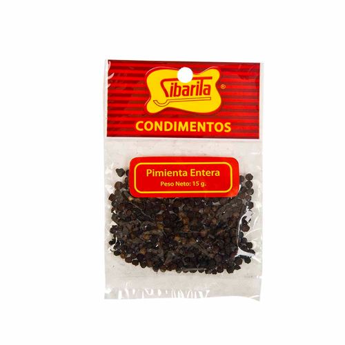 Pimienta SIBARITA Entera Sobre 10g