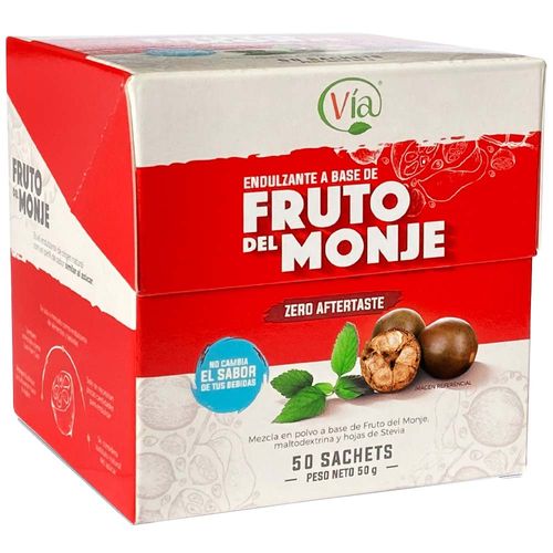 Endulzante VÍA en base a Fruto del Bosque Caja 50un