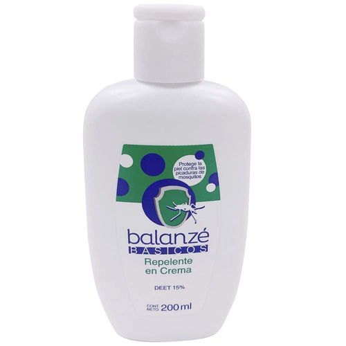 Repelente en Crema BALANZÉ BÁSICOS Frasco 200ml