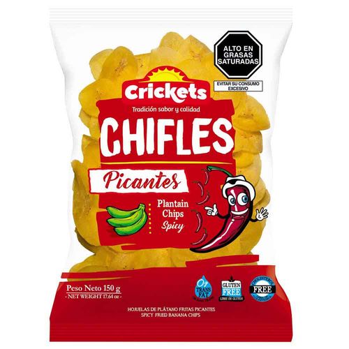 Chifles Picantes CRICKETS Bolsa 150g